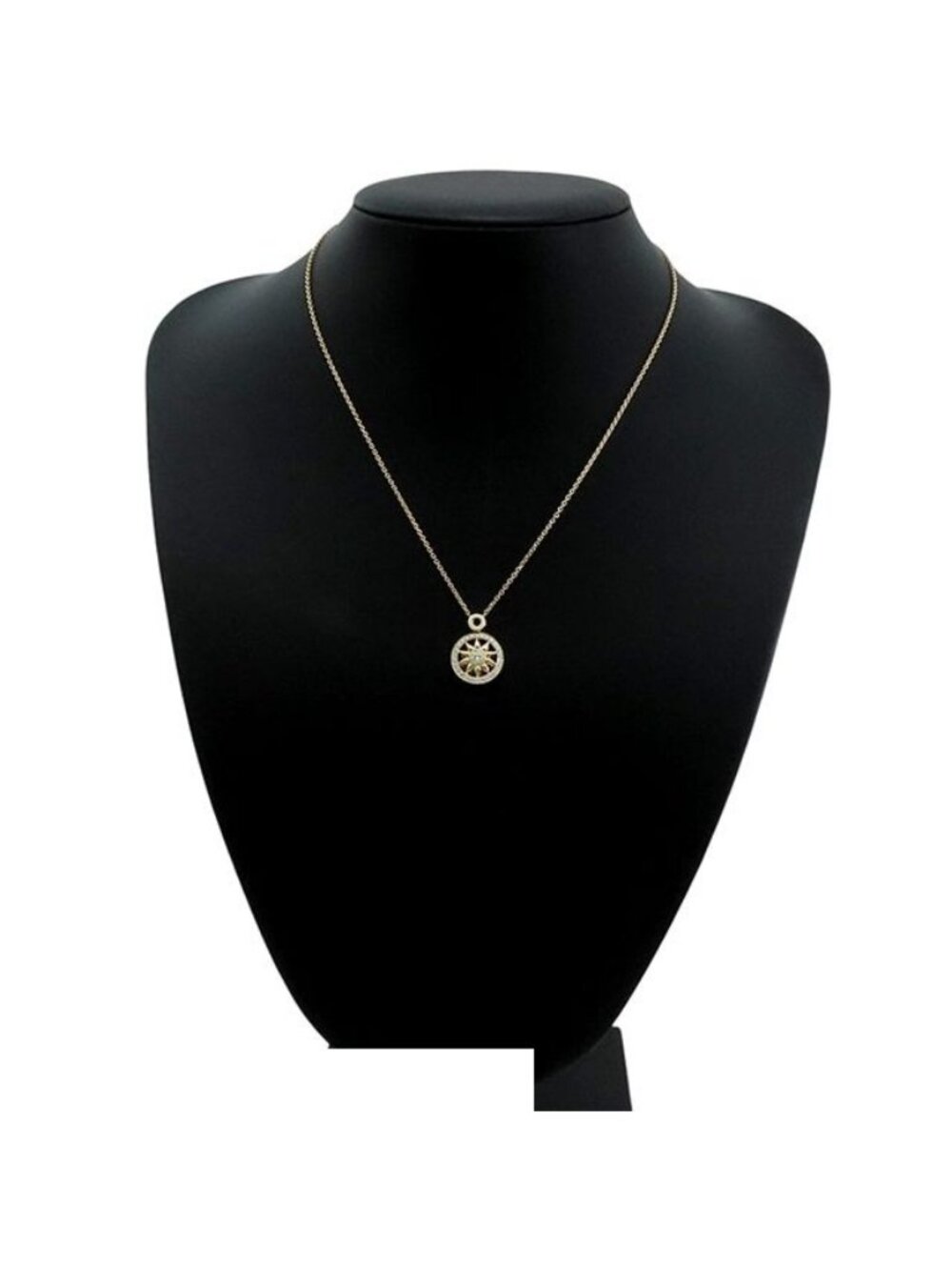 Harry Winston Gate Pendant Diamond Rosette Necklace - Picture 7 of 8
